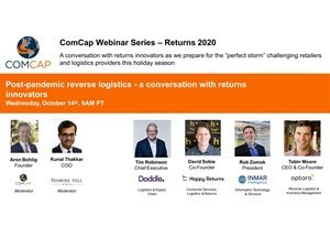 ComCap's 2020 Reverse Logistics Webinar Series - October 2020