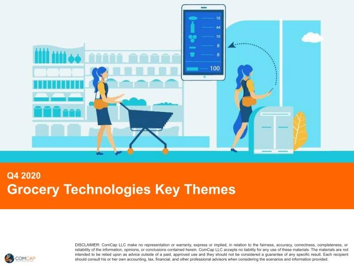 Grocery Technologies Key Themes - Q4 2020
